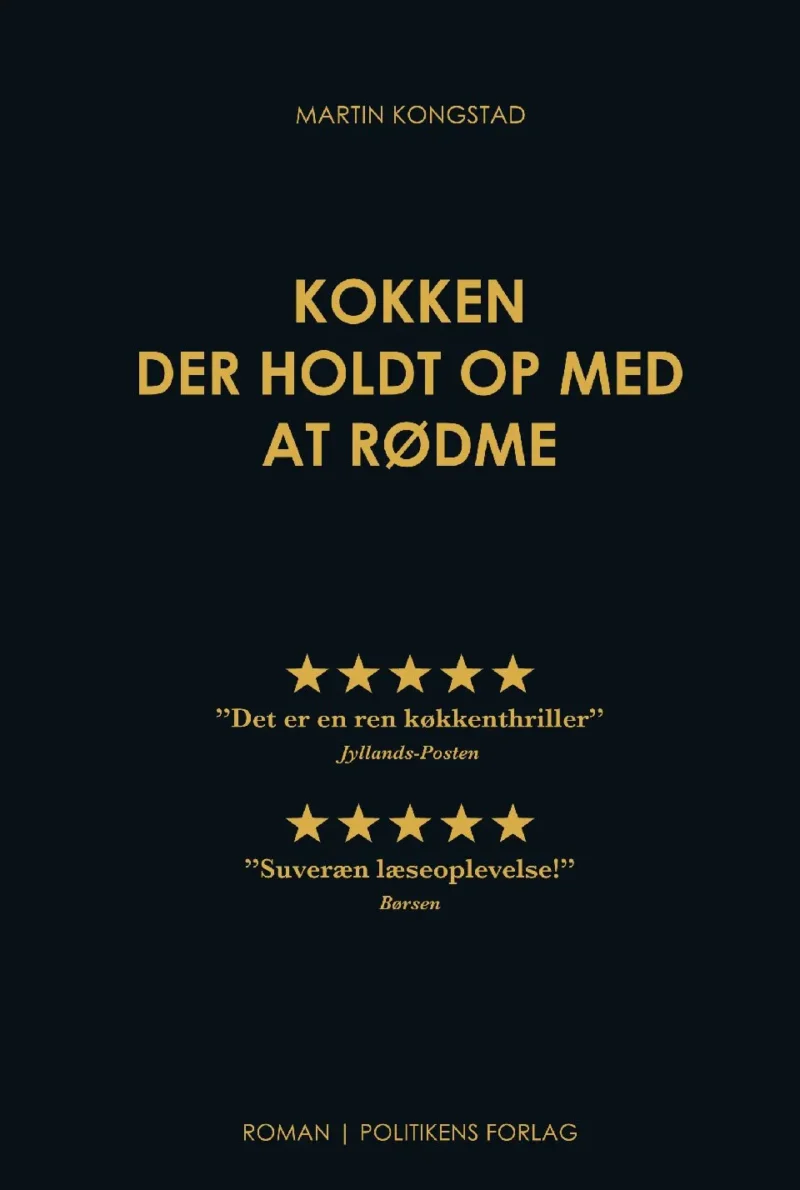 Kokken der holdt op med at rødme